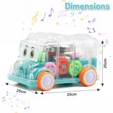 Transparent colorful Gear Bus for Kids (BUY 1 GET 1 FREE)